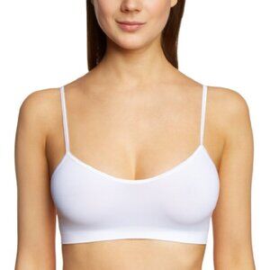 1066 NWT Hanro Touch Feeling Spaghetti Crop Top Bralette